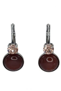 By Nell Earring Cabuchon Carneool NBL-1122