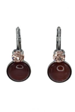 By Nell Earring Cabuchon Carneool NBL-1125