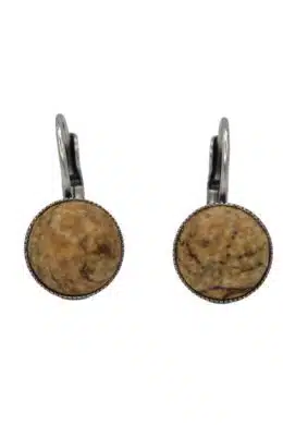 By Nell Earring Cabuchon Jaspis NBL-1114