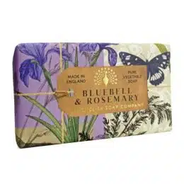 The English Soap Company Anniversary Bluebell and Rosemary Soap