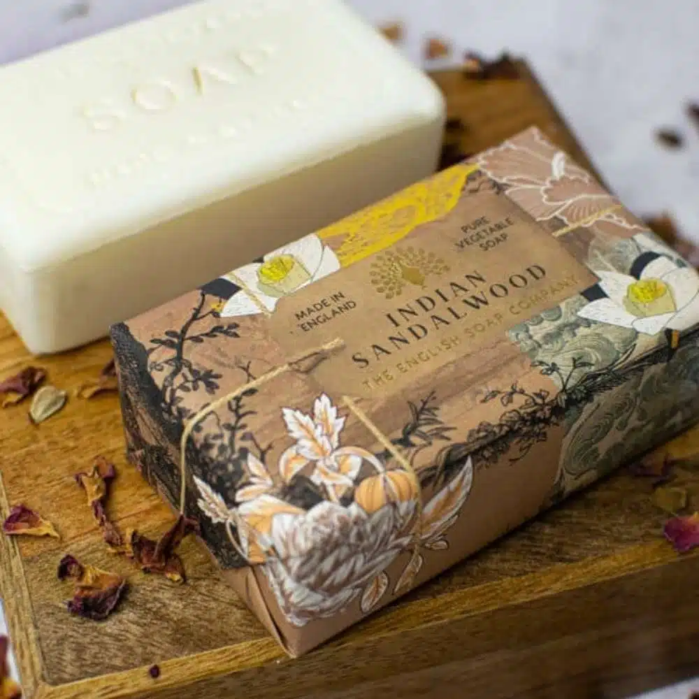 The English Soap Company Anniversary Indian Sandalwood Soap