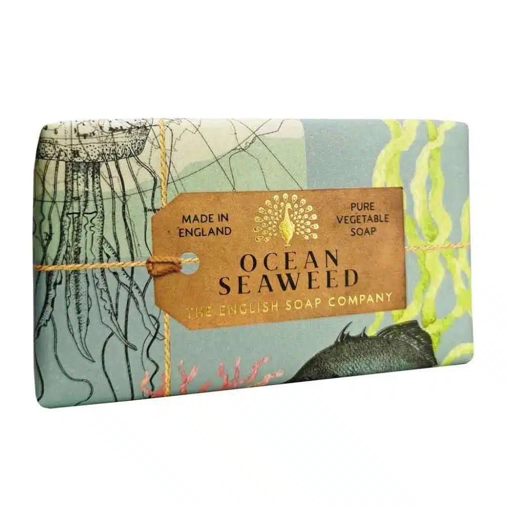 The English Soap Company Anniversary Ocean Seaweed Exfoliating Soap