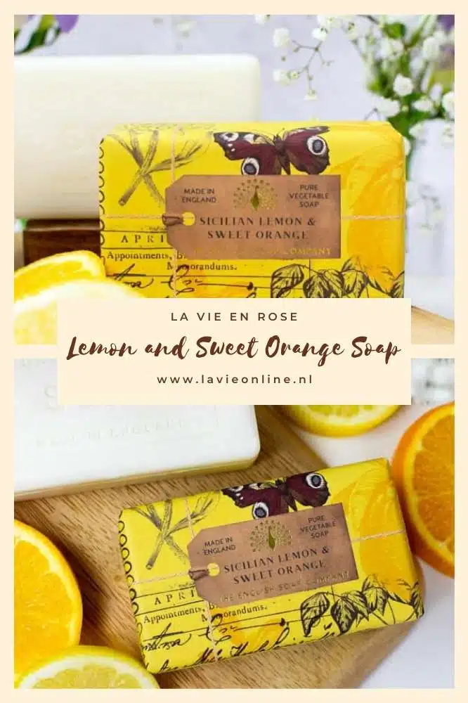 The English Soap Company Anniversary Sicilian Lemon and Sweet Orange Soap