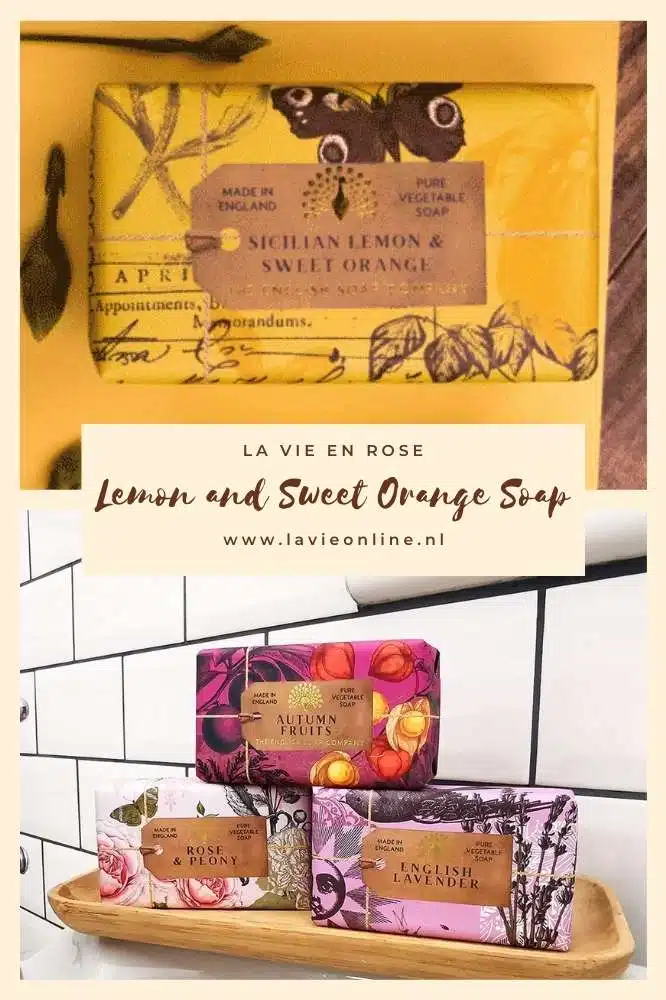 The English Soap Company Anniversary Sicilian Lemon and Sweet Orange Soap