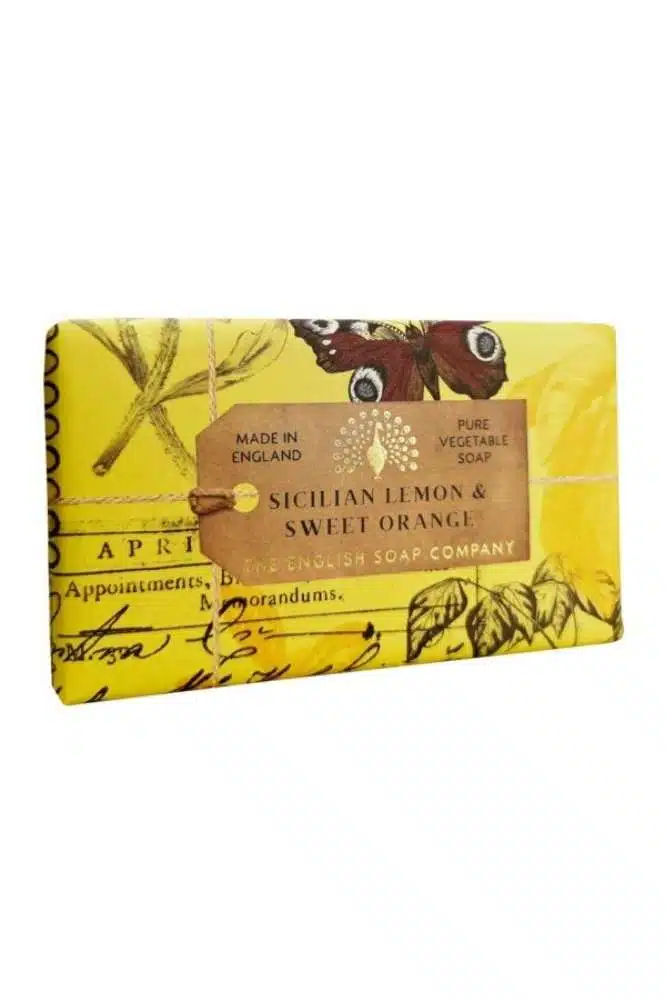 The English Soap Company Anniversary Sicilian Lemon and Sweet Orange Soap