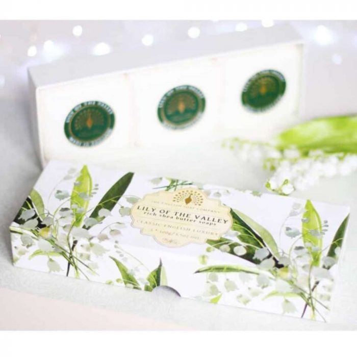 The English Soap Company Lily of the Valley Hand Soap Gift Set