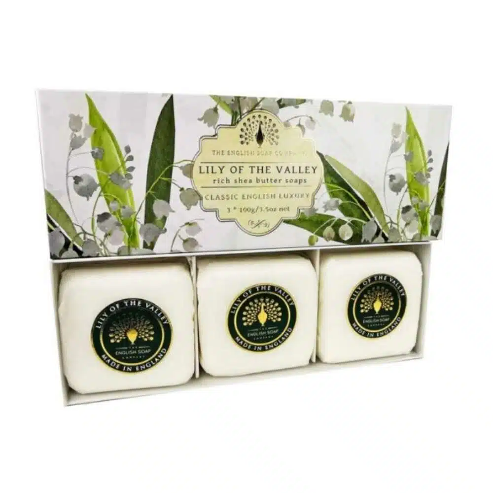 The English Soap Company Lily of the Valley Hand Soap Gift Set