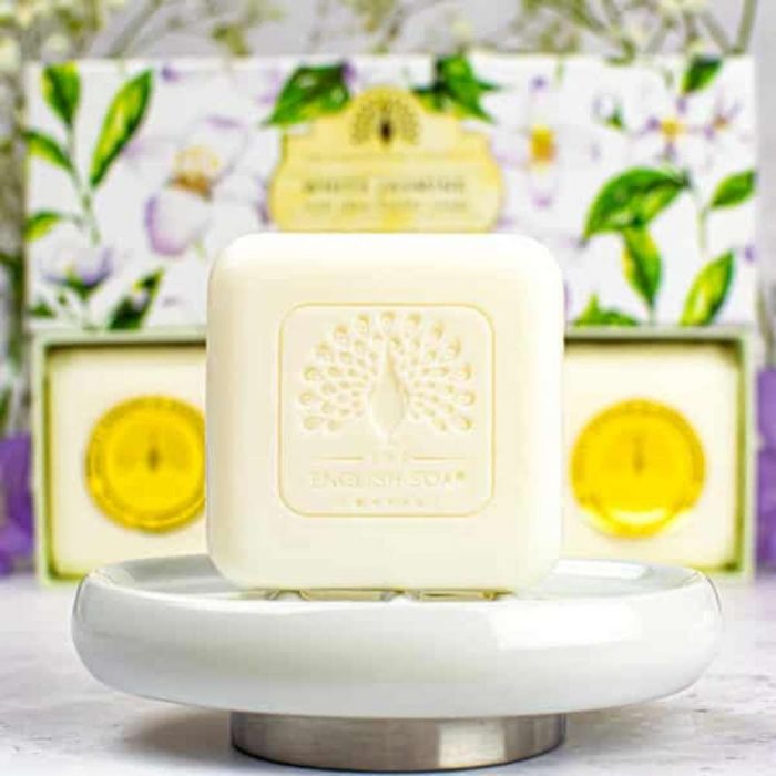 The English Soap Company White Jasmine Hand Soap Gift Set