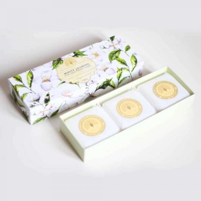 The English Soap Company White Jasmine Hand Soap Gift Set