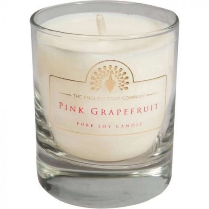 The English Soap Company 170 ml Soy Candle Pink Grapefruit