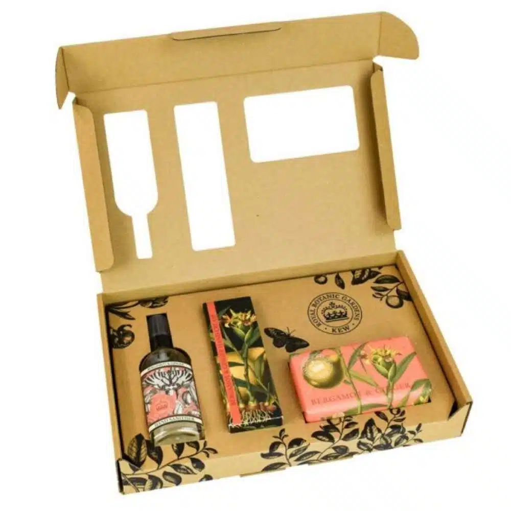 The English Soap Company Kew Gardens Bergamot and Ginger Hand Care Gift Box
