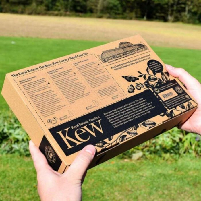 The English Soap Company Kew Gardens Bergamot and Ginger Hand Care Gift Box