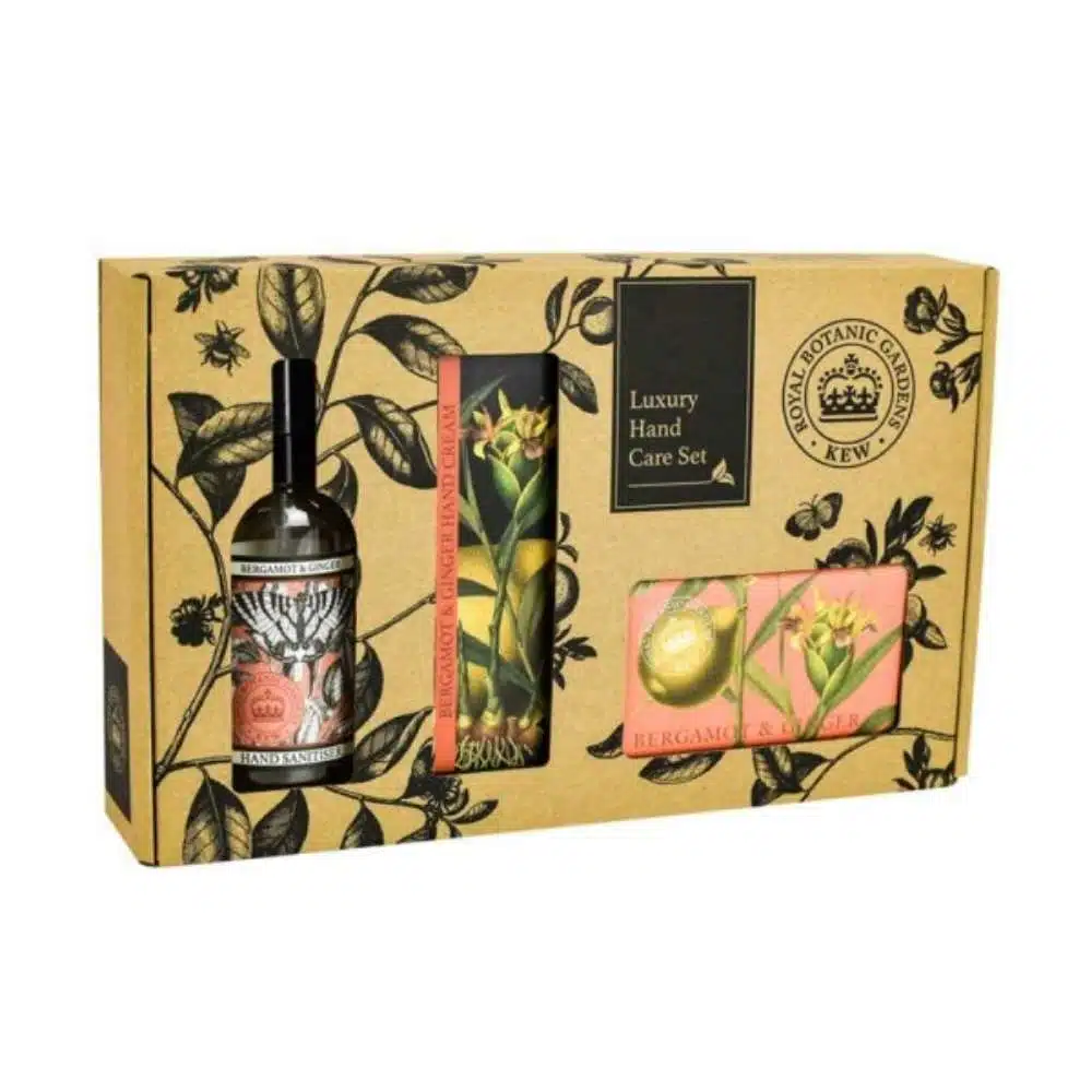 The English Soap Company Kew Gardens Bergamot and Ginger Hand Care Gift Box