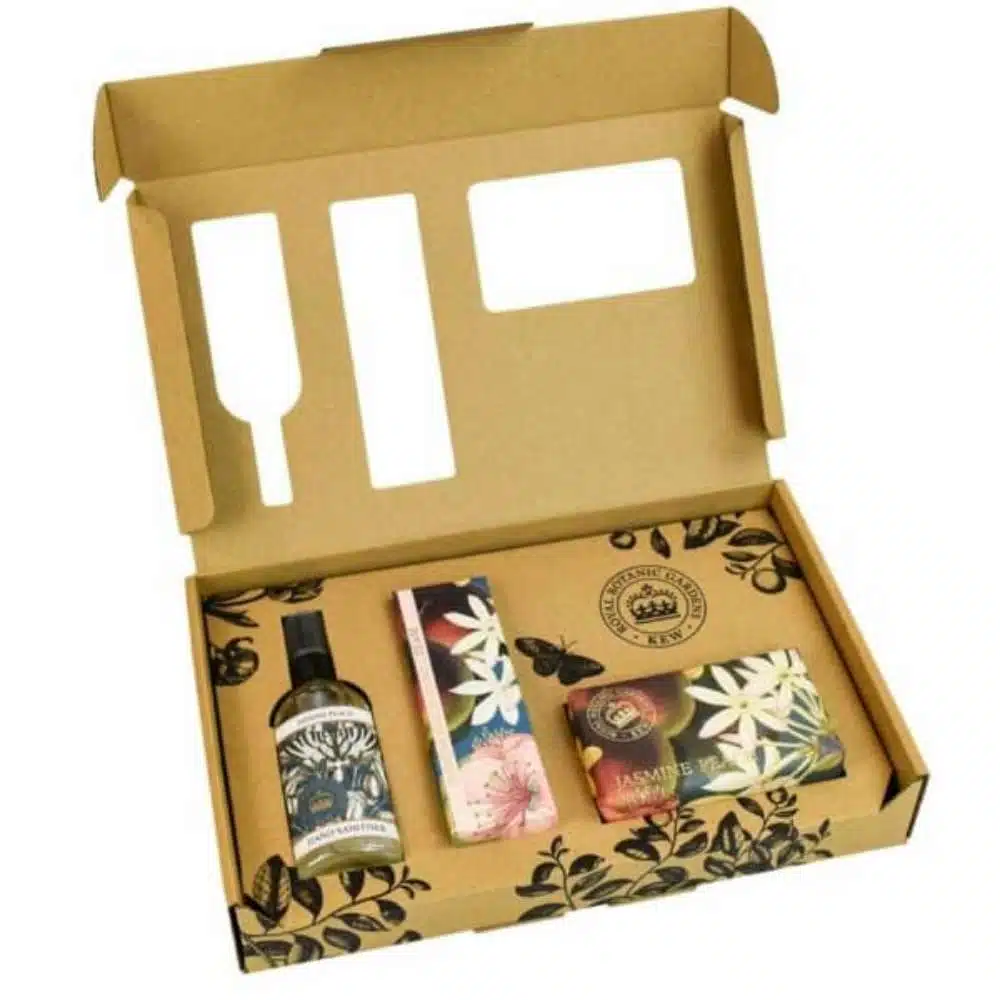 The English Soap Company Kew Gardens Jasmine Peach Hand Care Gift Box