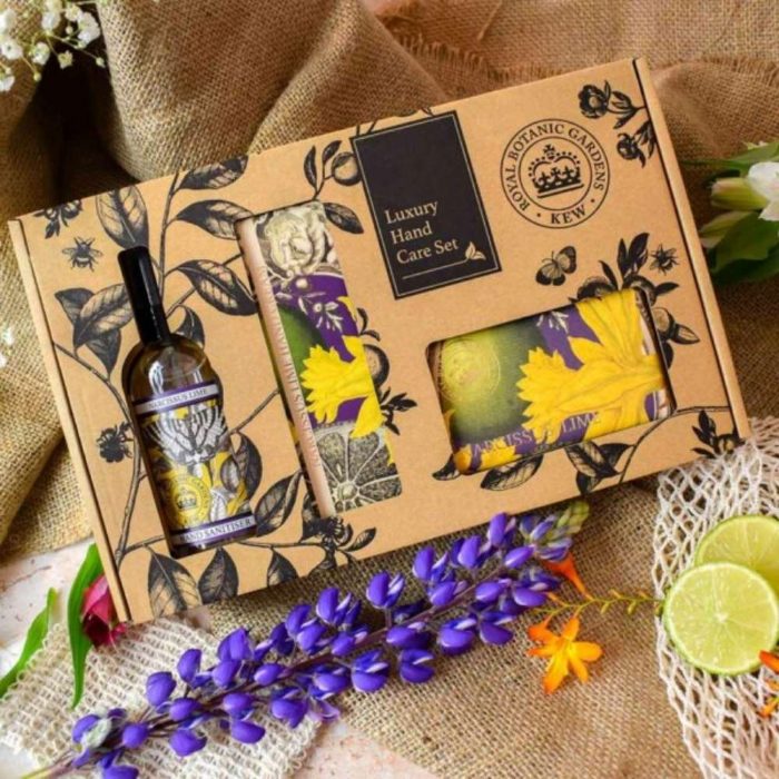 The English Soap Company Kew Gardens Narcissus Lime Hand Care Gift Box