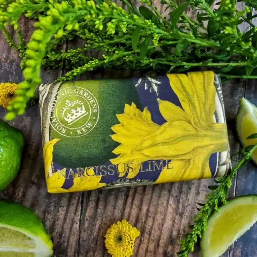 The English Soap Company Kew Gardens Narcissus Lime Hand Care Gift Box