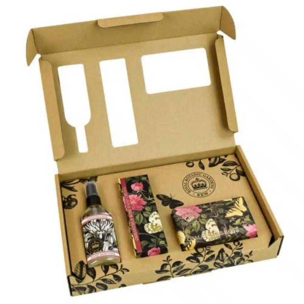 The English Soap Company Kew Gardens Osmanthus Rose Hand Care Gift Box