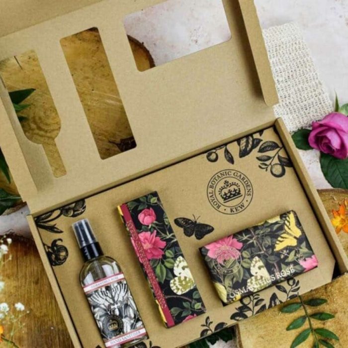 The English Soap Company Kew Gardens Osmanthus Rose Hand Care Gift Box