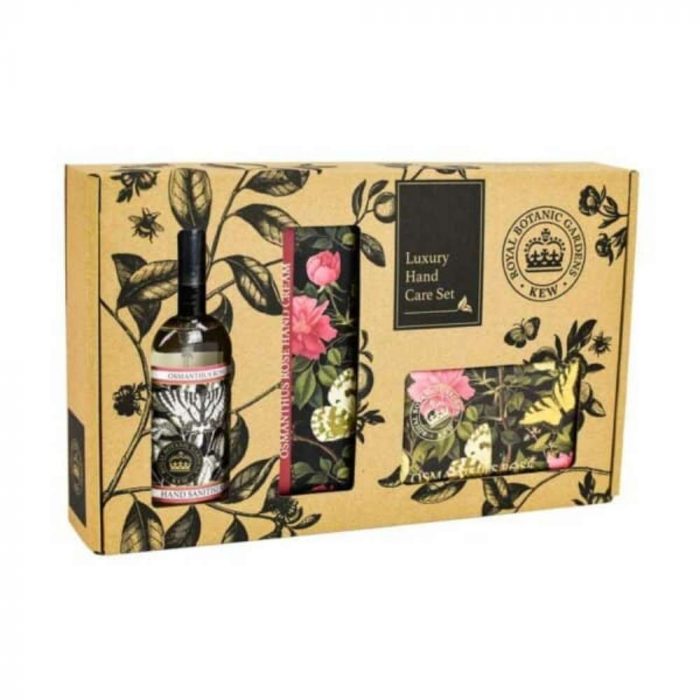 The English Soap Company Kew Gardens Osmanthus Rose Hand Care Gift Box