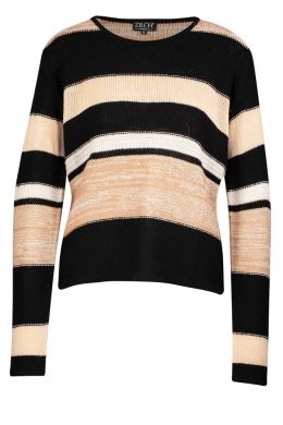 Zilch Sweater Stripe Black