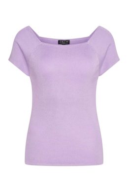 Zilch Top Short Sleeve Lilac
