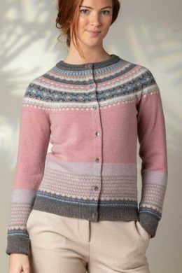 Eribé Alpine Cardigan Vintage Pink - La Vie en Rose Damesmode