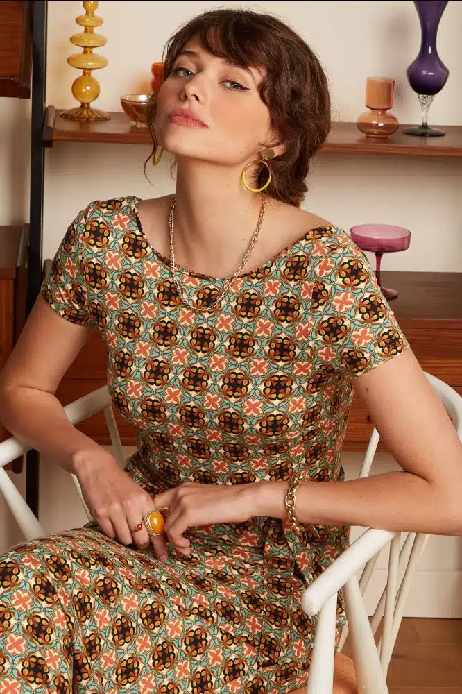 King Louie Sally Maxi Dress Casey Black - Afbeelding 4