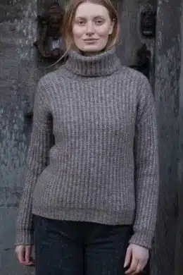 Fisherman out of Ireland Jumper Stone SG433V- La Vie en Rose Damesmode