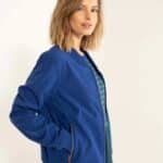 Danebea Softshell Bomber Deep Blue - La Vie en Rose Damesmode (1)