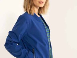 Danebea Softshell Bomber Deep Blue - La Vie en Rose Damesmode (1)