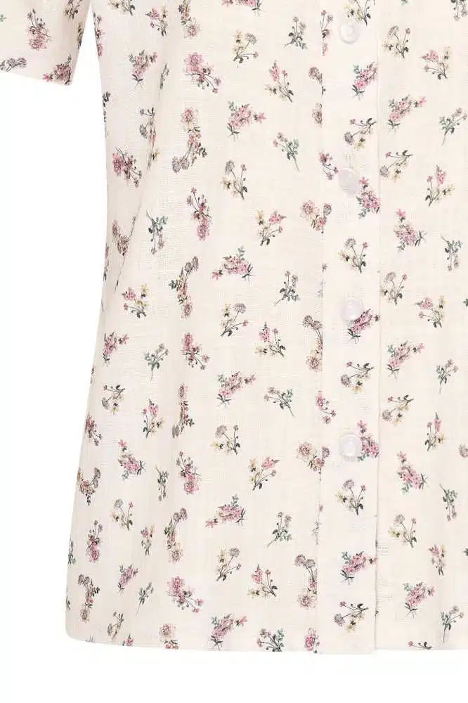 Very Cherry Montmartre Blouse Lavender Fields Bloemen- La Vie en Rose Damesmode