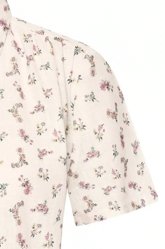 Very Cherry Montmartre Blouse Lavender Fields Bloemen- La Vie en Rose Damesmode