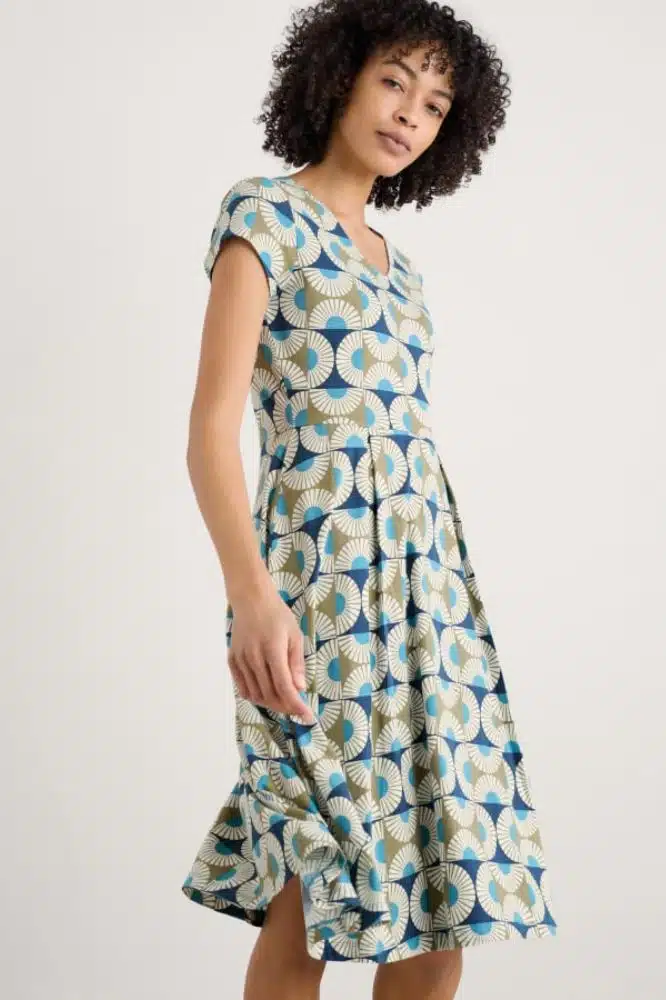 Seasalt Cornwall Pier View Dress Sun Geo Poseidon - La Vie en Rose Damesmode