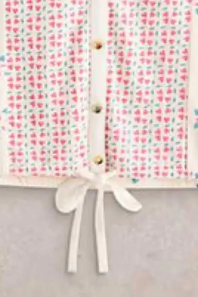 White Stuff Tulip Jersey Sleeveless Shirt Pink Print - La Vie en Rose Damesmode