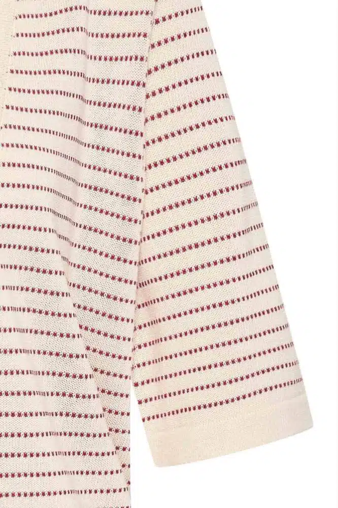 Zilch Cardi Stripe Ruby - La Vie en Rose Damesmode (10)