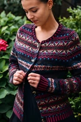 Eribé Westray Cardigan Elderberry - La Vie en Rose Damesmode