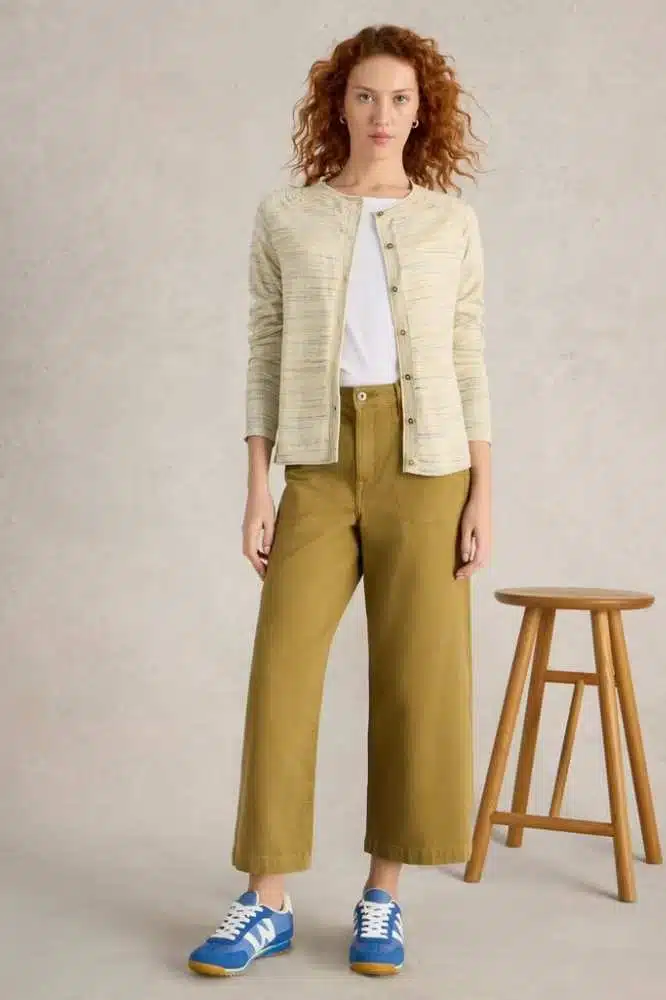 White Stuff Lulu Spacedye Cardigan Nat Multi - La Vie en Rose Damesmode