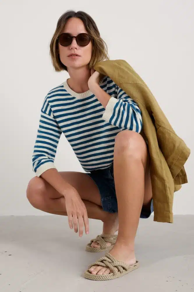 Seasalt Cornwall Knavock Jumper Mini Cornish Sailor Ecru - La Vie en Rose Damesmode