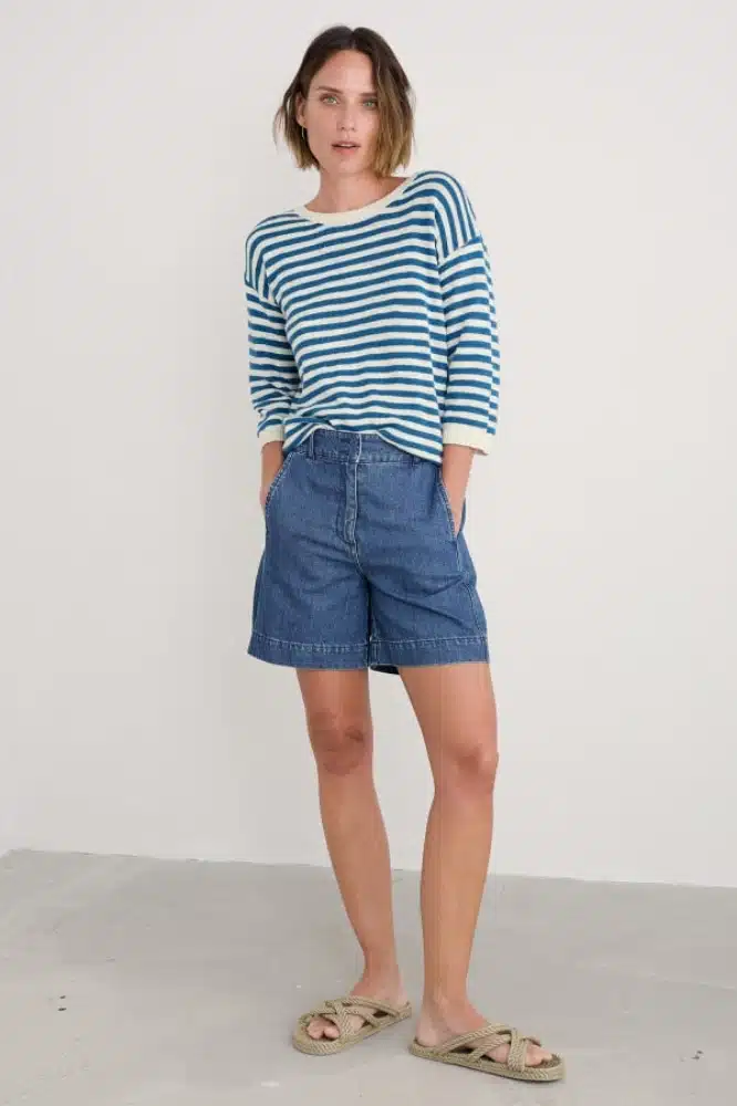 Seasalt Cornwall Knavock Jumper Mini Cornish Sailor Ecru - La Vie en Rose Damesmode