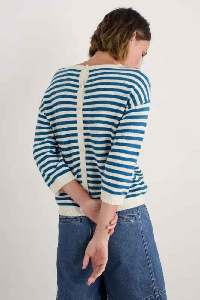 Seasalt Cornwall Knavock Jumper Mini Cornish Sailor Ecru - La Vie en Rose Damesmode