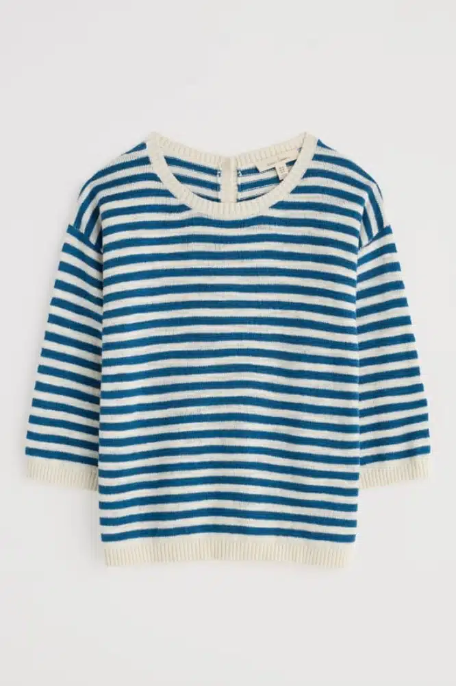 Seasalt Cornwall Knavock Jumper Mini Cornish Sailor Ecru - La Vie en Rose Damesmode