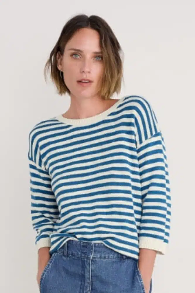 Seasalt Cornwall Knavock Jumper Mini Cornish Sailor Ecru - La Vie en Rose Damesmode