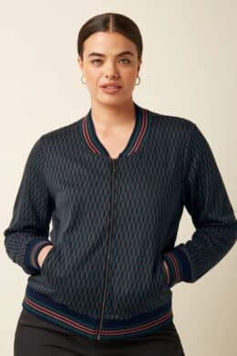 King Louie Bessie Jacket Spring Evening Blue- La Vie en Rose Damesmode