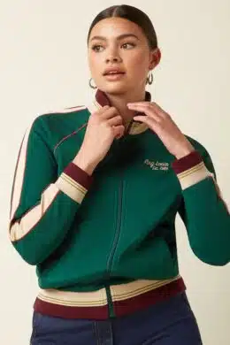 King Louie Lila Coljack Daytona Sweat Botanical Green - La Vie en Rose Damesmode