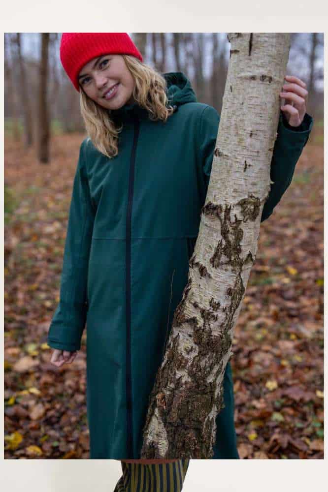 Danefae Danesandur Winter Coat Dark Forest - Afbeelding 9