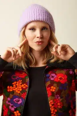 King Louie Beanie Hat Posh Crocus Lilac 09882515_1 (2)