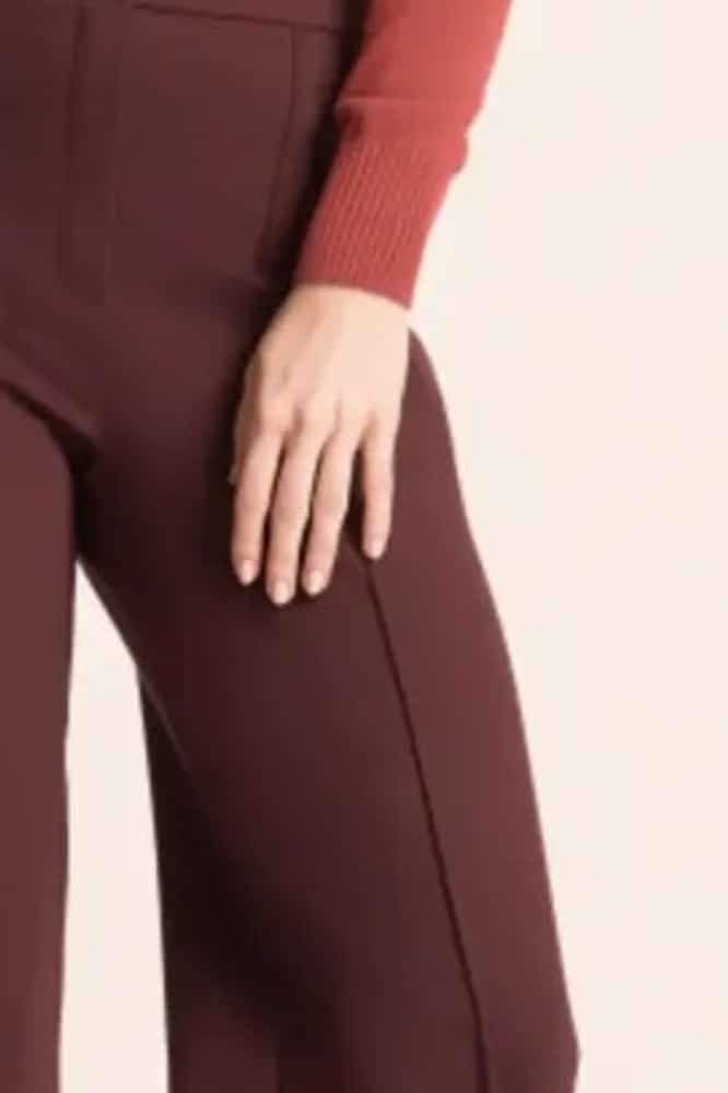 Very Cherry Lucia V Neck Cardigan Marsala- La Vie en Rose Damesmode