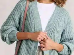 White Stuff Sally Slub Cardigan - La Vie en Rose Damesmode