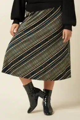 King Louie Juno Skirt Chime Black