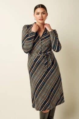 King Louie Lola Dress Chime - La Vie en Rose Damesmode